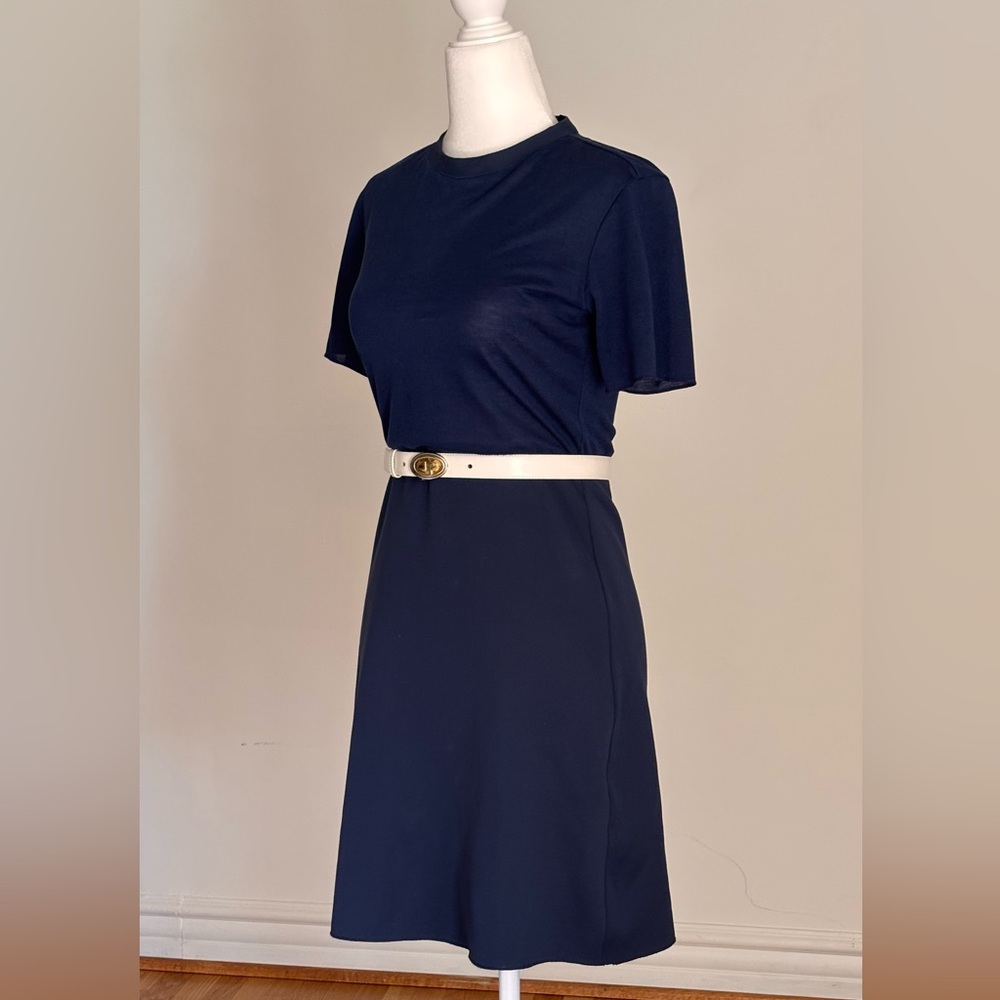 Emperio Armani Navy Blue Dress